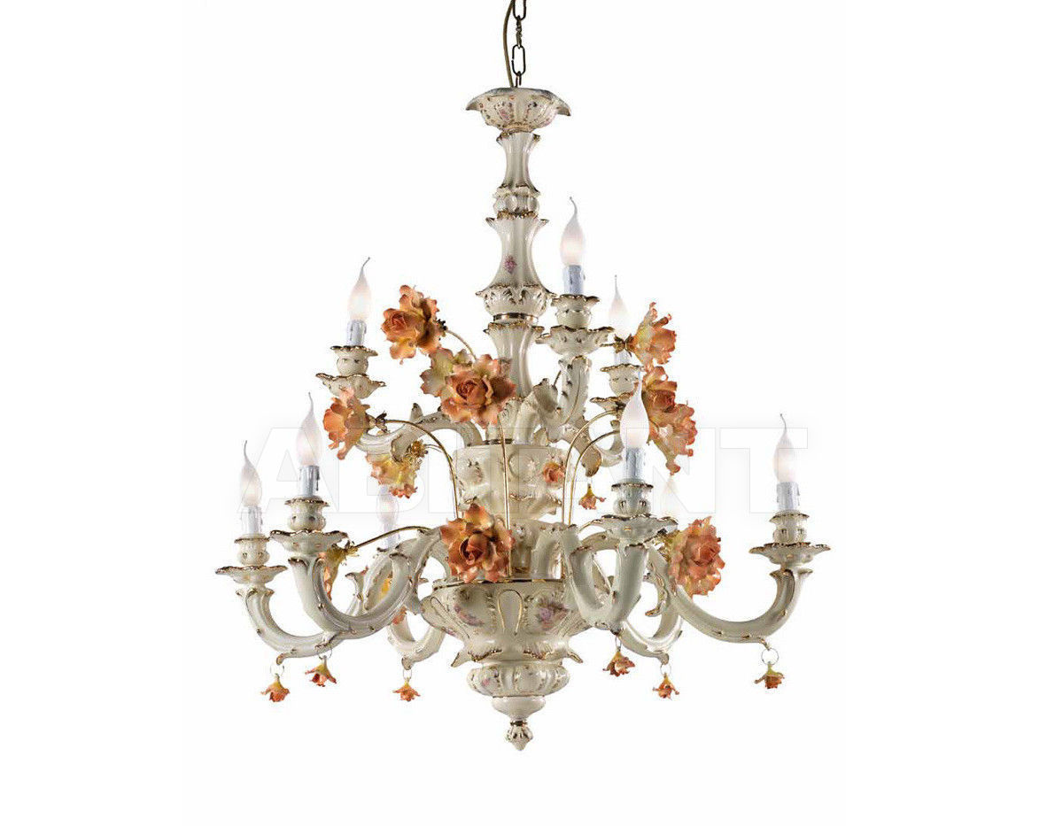 Buy Сhandelier Ceramiche Lorenzon  Luce B3/F/AVO/9F