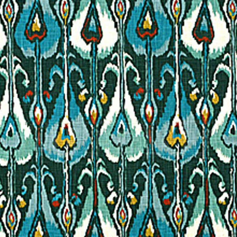 Buy Upholstery  Taylor King FABRICS IKAT BANDS INDIGO