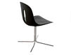 Chair Chairs&More Euro GOTHAM R Black Contemporary / Modern