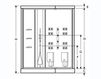 Hydromassage shower cabin Hidrobox Level Level 160X90 Contemporary / Modern