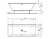 Bath tub Keramag Vitelle 600480 Contemporary / Modern