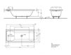 Bath tub Keramag Silk 650600 Contemporary / Modern