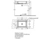Countertop wash basin Keramag Aufsatzwaschtisch 405574 Contemporary / Modern
