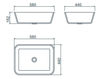 Countertop wash basin Tray Planit Perfection tray 1 Contemporary / Modern