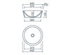 Countertop wash basin Rondo Planit Perfection rondo 2 Contemporary / Modern