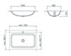 Countertop wash basin Stretch stretch white Countertop wash basin Stretch Planit Perfection stretch Contemporary / Modern