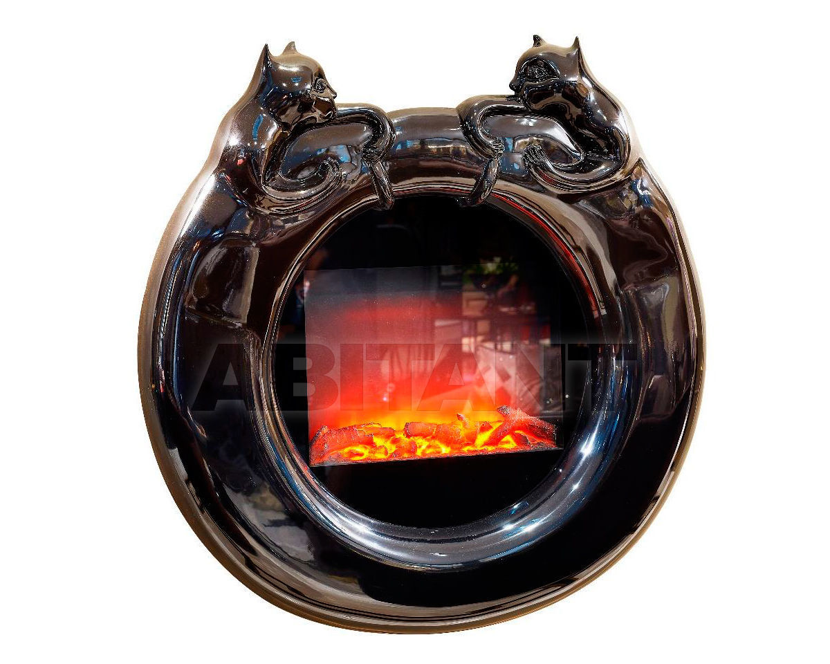 Buy Fireplace Fertini Gattopardo Black Leopard Fireplace Screen