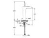 Wash basin mixer Vitra T4 A41243 Contemporary / Modern