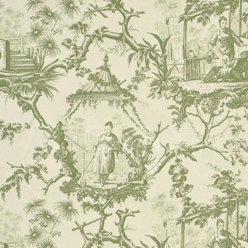 Buy Wallpaper PLAISIRS D INDOCHINE Brunschwig & Fils 2018 BR-69289.435.0