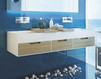 Wall mounted wash basin CNS03180 white Wall mounted wash basin Moma design Bathroom Collection CNS03180 Contemporary / Modern