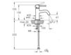 Wash basin mixer Vitra MINIMAX S A41579 Contemporary / Modern