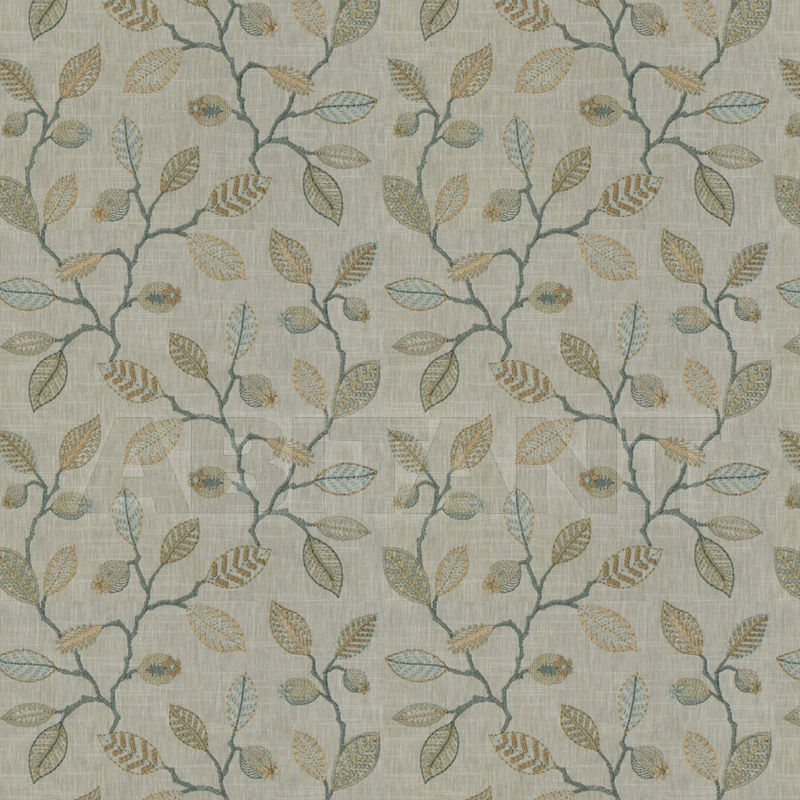 Portiere fabric Pella Leaves 9057301 price on request Buy Portiere fabric Pella Leaves Fabricut 2018 9057301