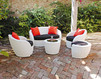 Sofa LOTUS Contral Outdoor 528 BCO = bianco Contemporary / Modern
