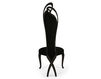 Chair Evita Christopher Guy 2014 30-0010-LEATHER Black Art Deco / Art Nouveau