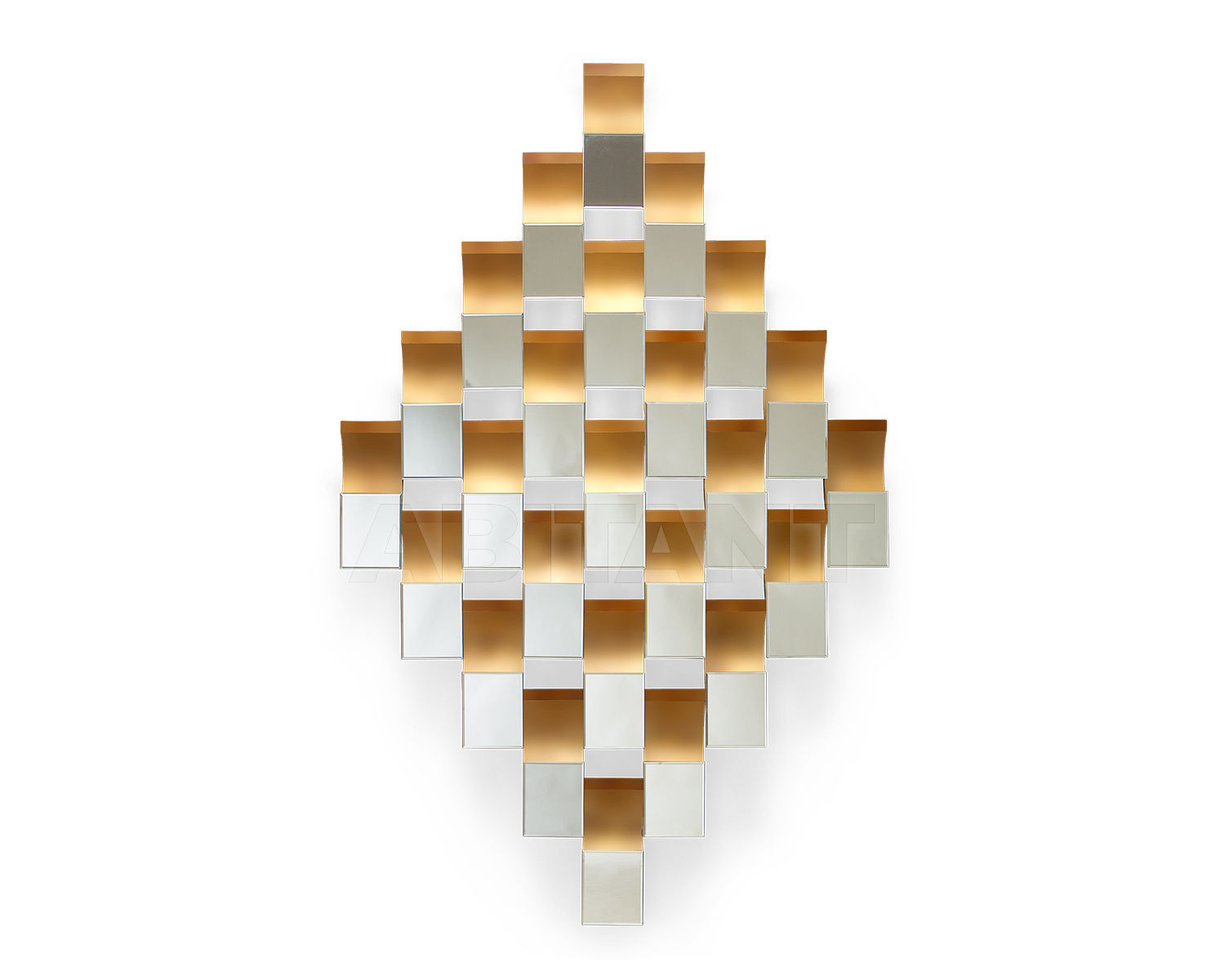 Buy Wall mirror Calla Christopher Guy 2014 50-2651-A-BEV 20th C. Gold