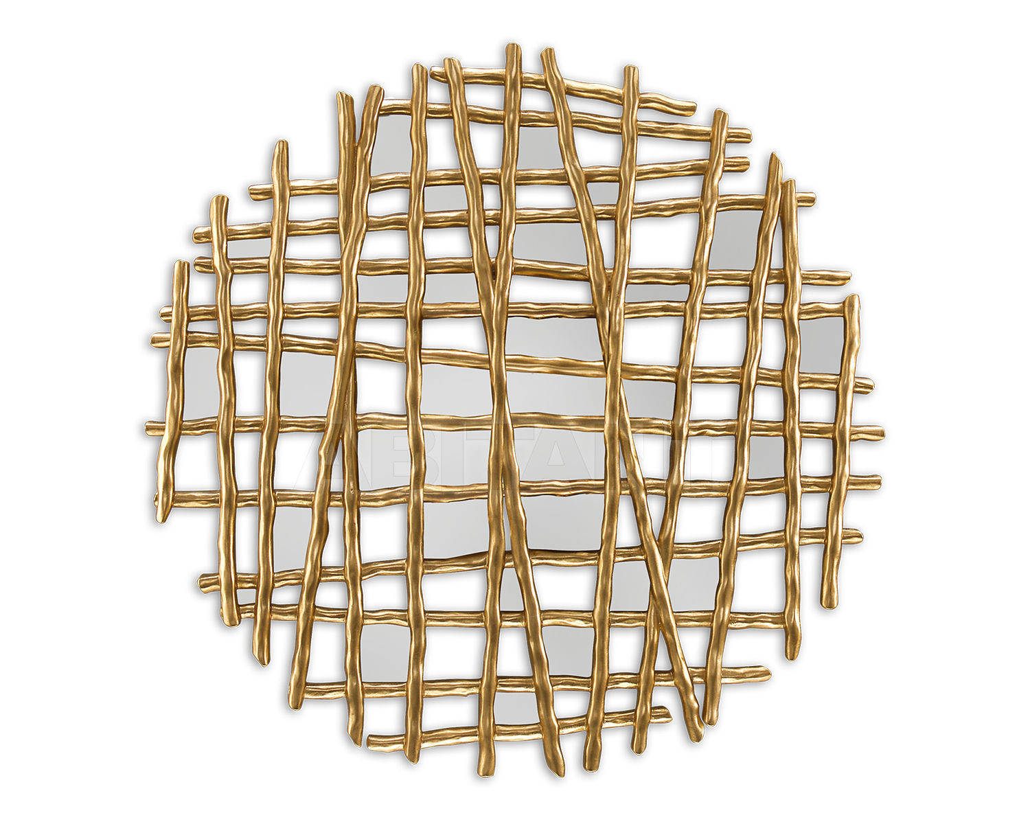 Buy Wall mirror Twig Grid Christopher Guy 2014 50-2855-A-UBV 20th C. Gold
