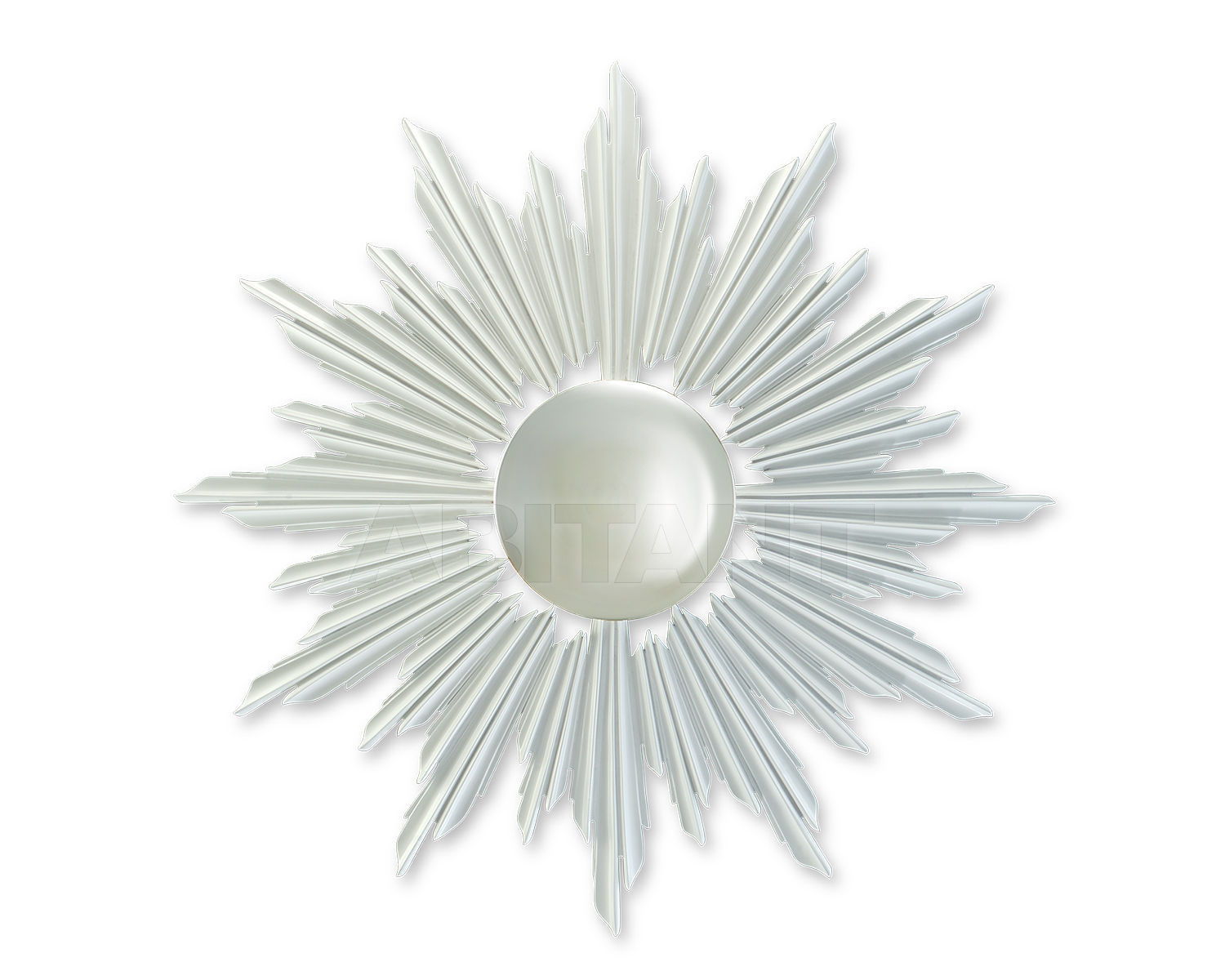 Buy Wall mirror Soleil  Christopher Guy 2014 50-2868-Z-CVX White Lacquer