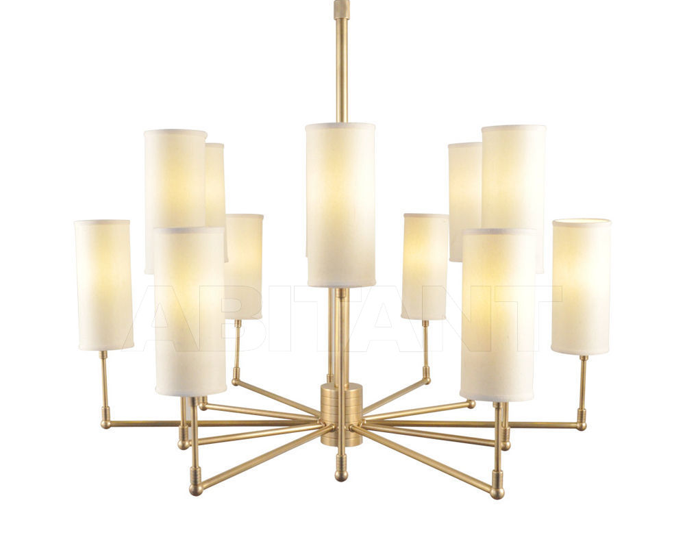 Сhandelier CLARENCE CH074-12-BRS price on request Buy Сhandelier CLARENCE Gramercy Home 2019 CH074-12-BRS