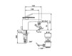Wash basin mixer Laufen Citypro 3.1195.1.004.121.1 Contemporary / Modern