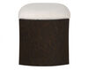 Pouffe Port 23921 white Pouffe Port Uttermost 2024 23921