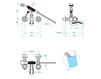 Bath mixer THG Bathroom U1F.13B Mandarine cristal rosalin Contemporary / Modern