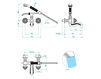 Bath mixer THG Bathroom E53.13B Najem Contemporary / Modern