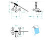 Bath mixer THG Bathroom U1A.13B Mandarine métal Contemporary / Modern