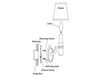 Bracket Hudson Valley Lighting Standard 981-AGB Contemporary / Modern