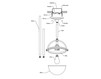 Light 3311-HB white Light Hudson Valley Lighting Standard 3311-HB Contemporary / Modern