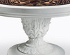 Table Isacco Agostoni Contemporary 1359 ROUND TABLEmother of pearl and ebony macassar inlaidd tioapm Classical / Historical 
