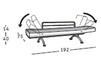 Sofa Rigosalotti SRL Complementi RP441 Contemporary / Modern