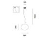 Light Prandina  Suspensions ZERODIECI S5 Contemporary / Modern