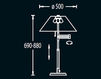 Table lamp Gebr. Knapstein Tischleuchten 71.263.02* Contemporary / Modern
