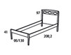Children's bed Effedue Mobili Infinity 5562 Contemporary / Modern