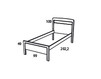 Children's bed Effedue Mobili Infinity 5561 Contemporary / Modern