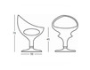 Bar stool Giovannetti  Tables And Stools RING Poltrona Contemporary / Modern