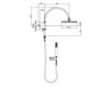 Shower fittings Bossini Docce H72405 Contemporary / Modern