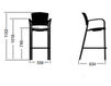 Bar stool Enea 2013 0512 Contemporary / Modern
