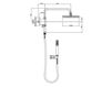 Shower fittings Bossini Docce H73405 Contemporary / Modern