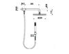 Shower fittings Bossini Docce H93410 Contemporary / Modern