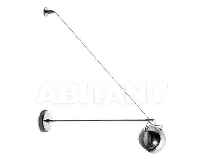 Buy Wall light Beluga Steel Fabbian Catalogo Generale D57 D05 15