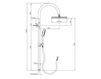 Shower fittings Bossini Docce L01725 Contemporary / Modern