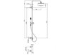 Shower fittings Bossini Docce L02611 Contemporary / Modern