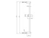 Shower fittings Bossini Docce D34029 Contemporary / Modern