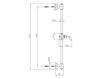 Shower bar Bossini Docce D03000 Contemporary / Modern