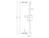 Shower bar Bossini Docce D62000 Contemporary / Modern