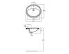 Countertop wash basin Simas Arcade AR 859 Contemporary / Modern