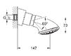 Wall mounted shower head MOVARIO Grohe 2012 28 513 000 Contemporary / Modern