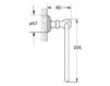 Towel holder SINFONIA Grohe 2012 40 047 IG0 Contemporary / Modern