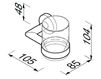 Glass holder 6502-05 chromium-plated Glass holder Geesa Geesa Collections 6502-05 Contemporary / Modern